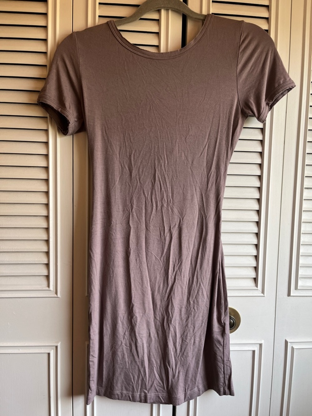Forever 21 Mauve T-Shirt Dress